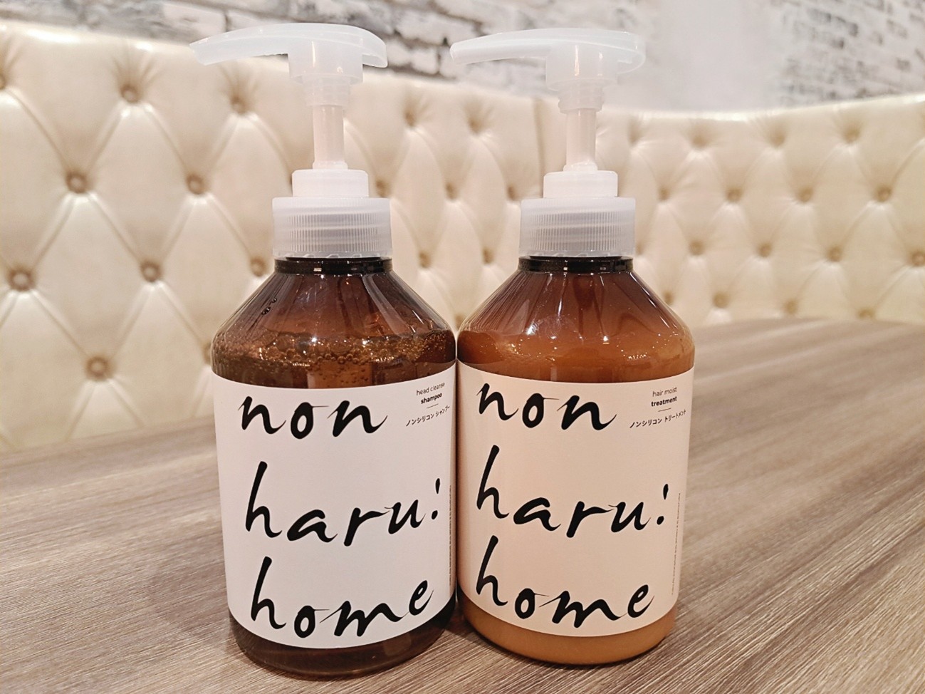 ノンシリコンでもキシまない！「non haru : home」のシャンプー